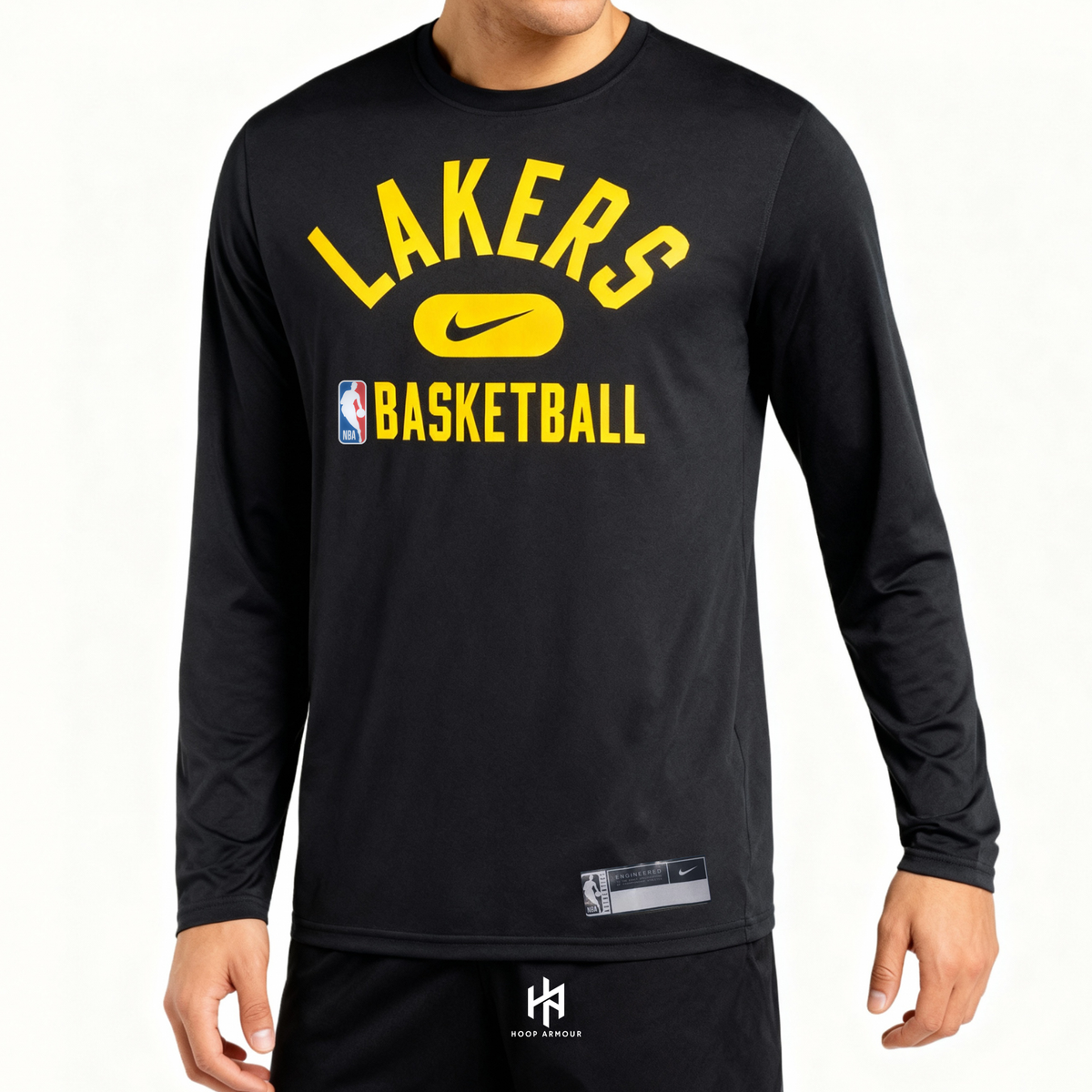 Hoop Armour™ Los Angeles Lakers Performance Longsleeve – HOOPARMOUR™