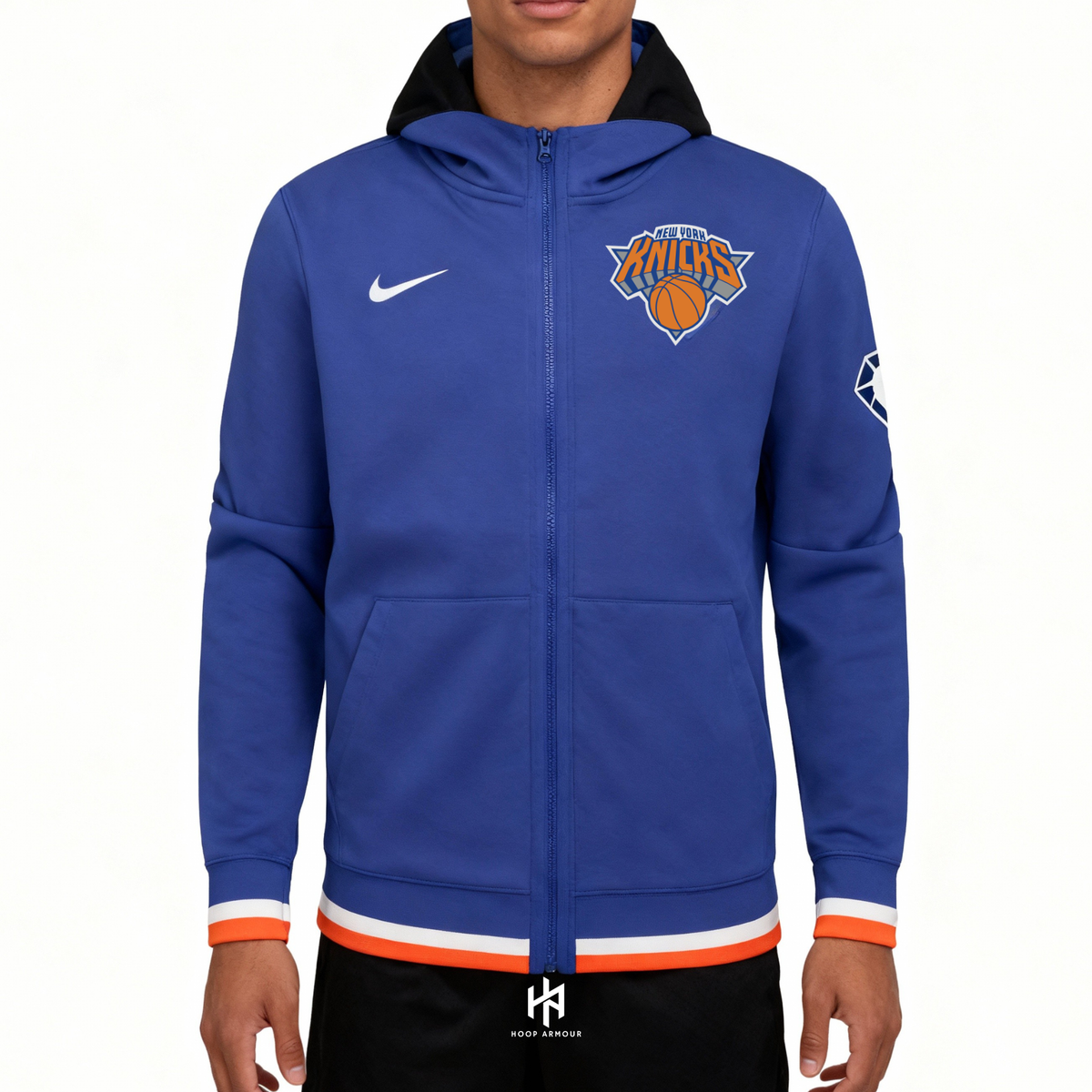 Hoop Armour™ New York Knicks Performance Warm-Up Jacket – HOOPARMOUR™