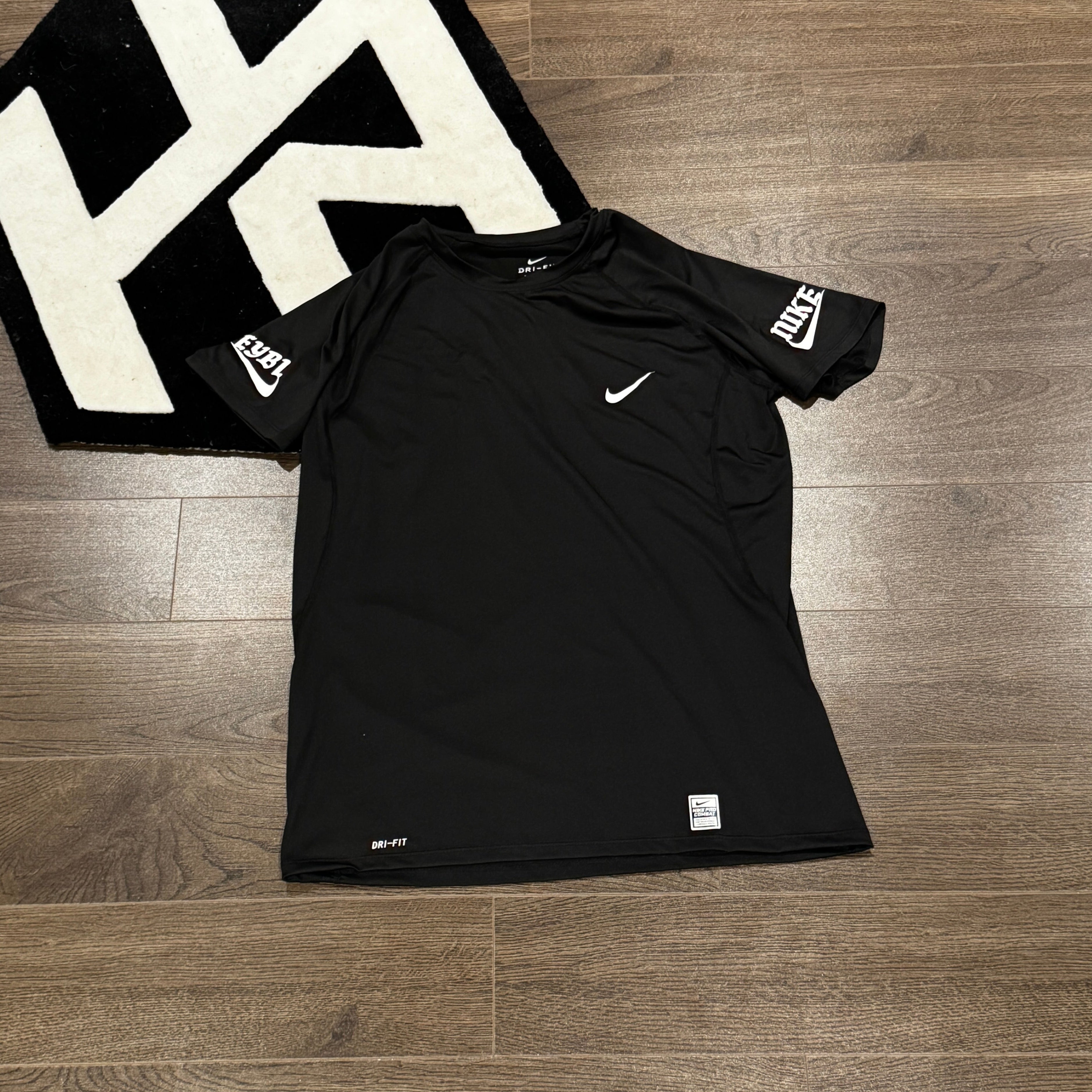 double swoosh t shirt