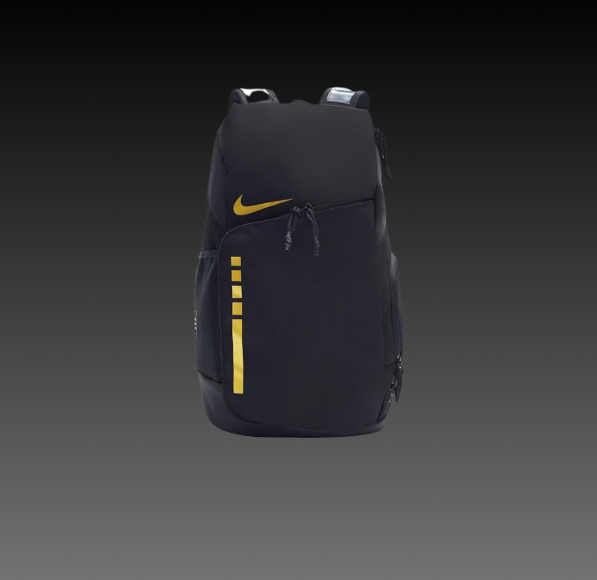 black and gold elite bag